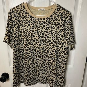 Animal Print Tee | X-Large